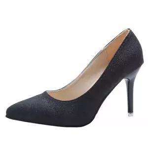 웨딩슈즈 여성 패션 글리터 뾰족 구두 행사 인기 스틸레토힐