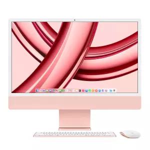 M3 칩을 탑재한 24인치 iMac MQRU3KH/A (8 CPU/10 GPU/8G RAM/512GB SSD/기가이더넷) - 핑크