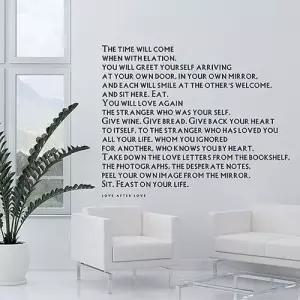 Love after Love(대형) 레터링스티커 시트지 벽지 W356383