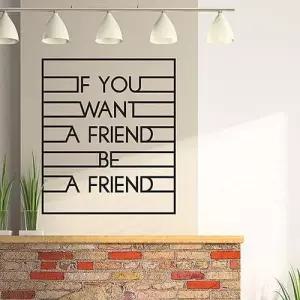 FRIEND 레터링스티커 시트지 벽지 포인트스티커 W356380