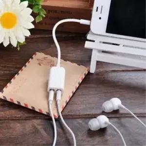 휴대폰 이어폰 잭 듀얼잭 듀얼젠더 핸드폰이어폰 멀티 W37E315