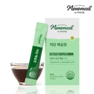 [비타민마을] 모노밀 국산매실 100 저당 매실청 스틱 14포 x 1박스 (총14포)