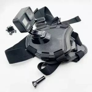 강아지용 카메라 스트랩 하네스 여행용 고정대 WFLOP81