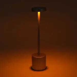 미드나인 DVH761S1 무선 터치 테이블 스탠드 무드등 램프 실버