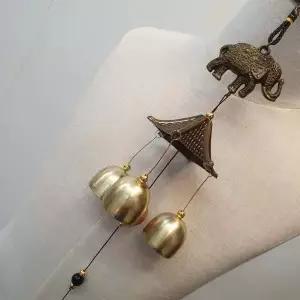 풍경종 RNB629S6 풍수 재물운 코끼리 현관문 풍경문종