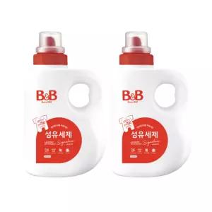 비앤비 유아 섬유세제 시그니처향 본품 1500ml X2개