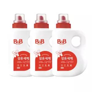 비앤비 유아 섬유세제 시그니처향 본품 1500ml X3개