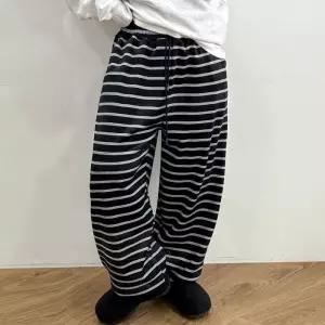 빅사이즈 601 쓰리단가라추리닝팬츠 DGBX003