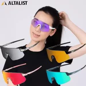 알타리스트 HAYATE R2 미러변색렌즈 자전거 러닝 러너 마라톤 고글 선글라스