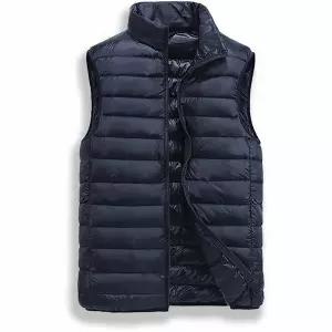 [하프클럽/디바옴므]겨울 울트라 라이트 경량 오리털 패딩 집업 조끼 골프 등산 남자 남성