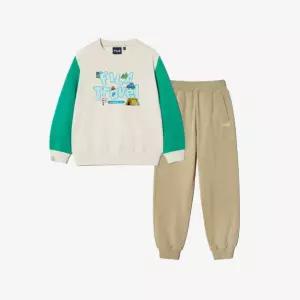 휠라 키즈 Travel club 그래픽 상하세트 FK2FSH1402X-IVY