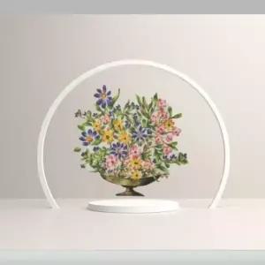 ( )스티커몰 홈코디 2매 우아한 꽃병 TL 17023 투명 이모티콘 다이어리꾸미기 우산꾸미기 DIY