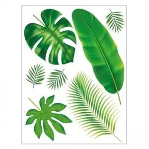 ( )스티커몰 데코스티커 트로피컬잎 DT 8102 투명 이모티콘 다이어리꾸미기 우산꾸미기 데코스티커 DIY