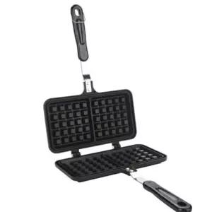 가정용 와플 제조기 두구 팬 간식 조리기기 사각형 기계 (WFK67P8)