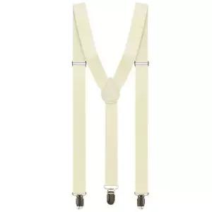 어깨멜빵 성인 아이보리 고정 얇은멜빵