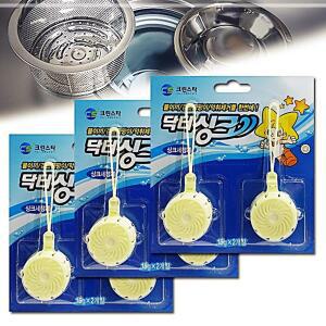 [2개구성] 크린스타 걸이식 학교 걸음망 관공서 씽크대 6 닥터싱크 세정제 LW8E0E98