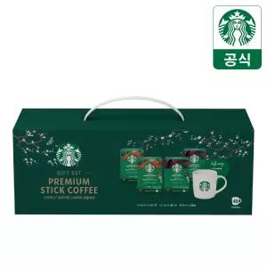 네슬레 26 스타벅스 프리미엄 선물세트 머그 아메리카노 스틱커피 40개입 1개