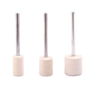 양모 추페파 금형 그라인더 샹크 3파이 미니 3 4 5 6 8 10 13 mm 페파 양털 휠 빠우 스덴광 스텐 연마 추페이퍼 광택 융 샌딩 드릴용