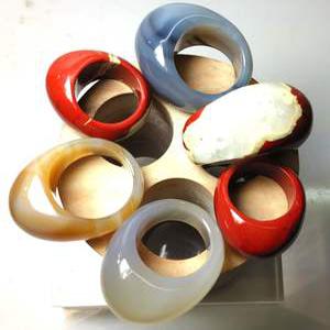 옥반지(만옥)/레드쟈스퍼(꽃벽옥)