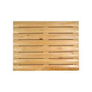 편백나무 원목/화장실 베란다 목욕탕 /변기발판/미끄럼 방지 고무