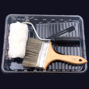 도장판 투명판 로라 밀판 트레이 혼합통 페인트 롤러 33cm x 25cm 로라판 PVC페인트통 도장 붓 믹싱판