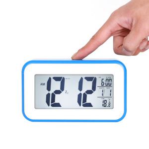 스마트 디지털 터치형 알람시계 알람소리 큰 탁상시계 전자