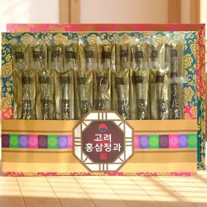 홍삼정과 한지바구니 선물세트(300g, 400g, 500g), 보자기 포장, 위생적 개별 진공포장으로 보관도 용이하고 드시기 간편해요, 달콤쫀득 건강간식, 명절, 첫인사, 상견례