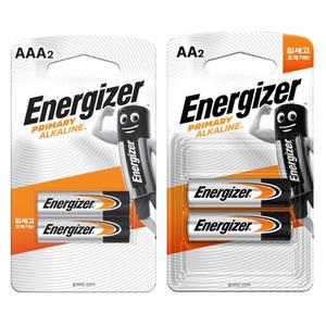 에너자이저 알카라인 프라이머리 AA/AAA 건전지 2알입 1.5V 밧데리