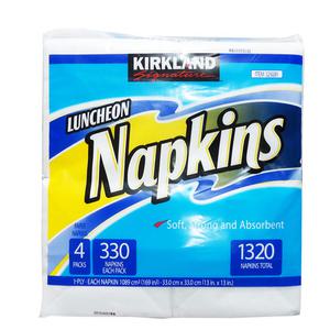 [CO(생활용품(위생용품))]KIRKLAND SIGNATURE 테이블 냅킨 330매 4팩 코스트코