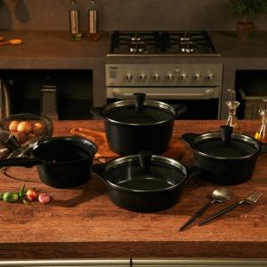 [선택형]에코스타 IH 통주물 세라믹 냄비 2종세트