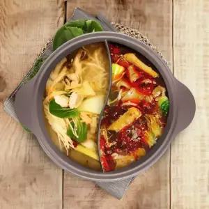 반반냄비 샤브샤브 훠궈 마라탕 인덕션겸용 이유식 전골냄비