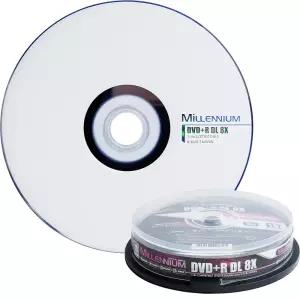 밀레니엄 프린터블  공DVD+R DL 8.5GB 10p케익 /프린터블 듀얼레이어  공디브이디 공시디 케이스