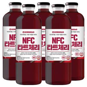 NFC 착즙 100% 타트체리 원액 주스 1L 5병