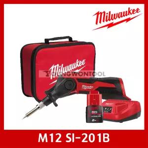 밀워키 M12 SI-201B/0 인두기각도 2A 1B 세트 툴백포함