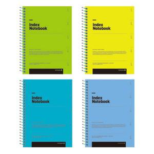 모닝글로리 8mm 인덱스 유선 16절 공책 10000 프리마 노트 4권세트