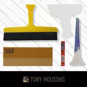 셀프도배세트 실속형_도배용품 공구 벽지칼 몰딩자 정배솔 삼광인테리어