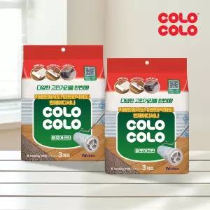 고로고로 마루용 돌돌이 롤 테이프 클리너 리필 3입X2개