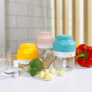 카페로메오 무선다지기 자동 미니 만능다지기 마늘 고기 야채 3중칼날 믹서기