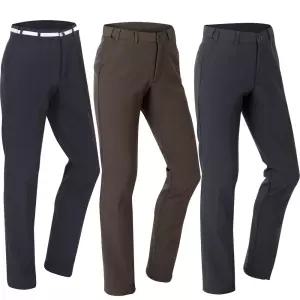 기모 일자 스판 남자 정장 바지 남성 캐주얼 골프 팬츠 겨울 따뜻한 보온 40대 50대 중년 