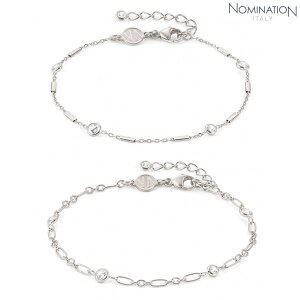 [노미네이션]팔찌 BELLA DETAILS (벨라디테일스) bracelet in 925 silver and CZ 146684(택1)