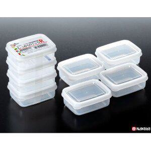 [기타]일본 미니소분용기 100ml 4개입 분유 전자레인지 냉동밥 용기