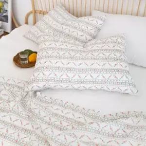 [텐바이텐]그리닝 리플 시어서커 홑이불 세트