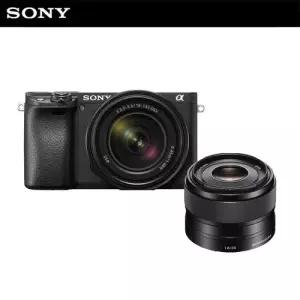 [SONY] 소니 카메라 A6400M (SEL18135) + SEL35F18 단렌즈 패키지 / 미러리스 알파