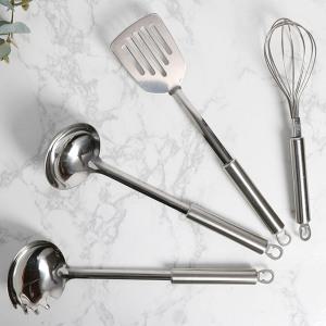 퀸센스 스텐 키친툴 4종세트 주방 조리도구 조리기구 세트 (주방에 꼭 필요한 구성)