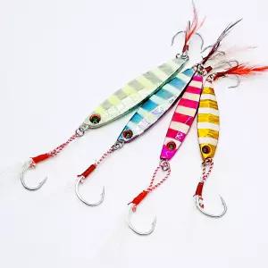 임팩트 야광 메탈지그 어시스트 트레블 훅 배스 갈치 삼치 부시리 방어 바다 낚시 루어 바늘