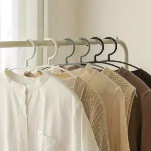 라운드 어깨뿔방지 옷걸이 논슬립 니트옷걸이 50P