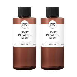 해피바스 바디오일 베이비파우더 250ml 2개