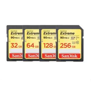 샌디스크 익스트림 SD메모리카드 32GB SDHC SDXC 디카 카메라 네비게이션 노트북 32기가