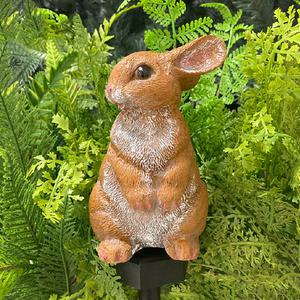 태양광 토끼 정원등 태양열 야외 인테리어 장식등 화단 LED조명 R49T