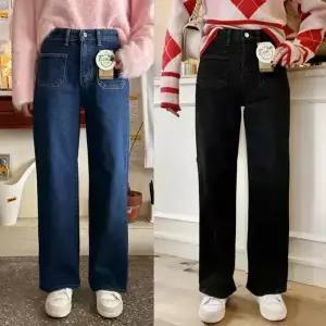 겨울신상입고 투투포켓와이드 히든밴딩 포켓 와이드 편한청바지 96플레이스데님